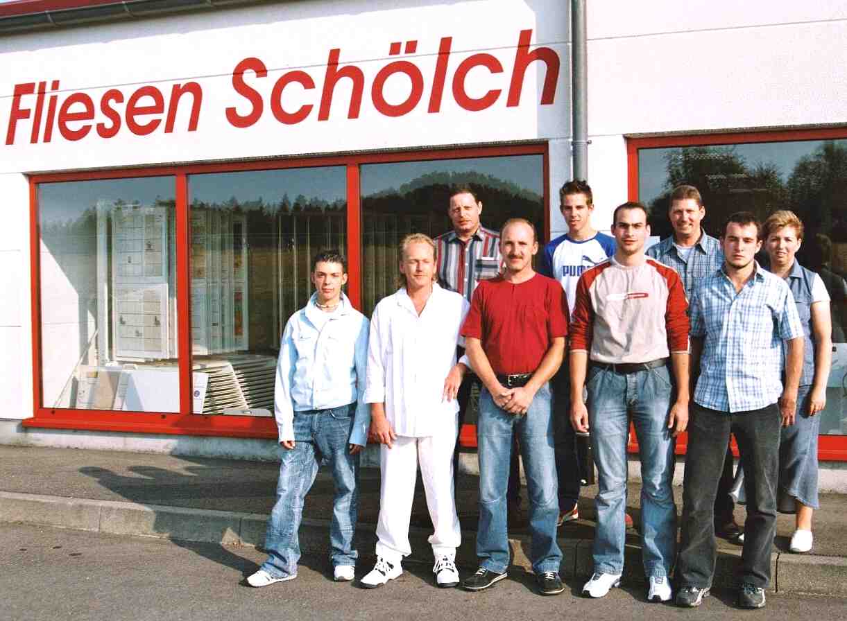 Das Team der Firma Fliesen Schölch GmbH